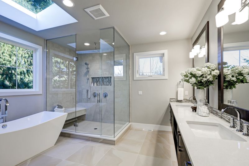 Glass Shower Features