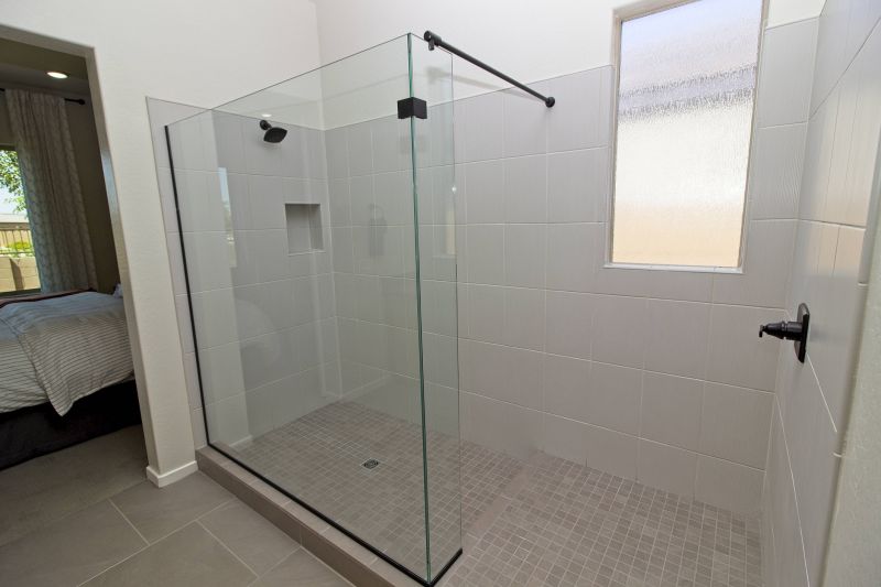 Contemporary Walk-in Shower with Frameless Glass